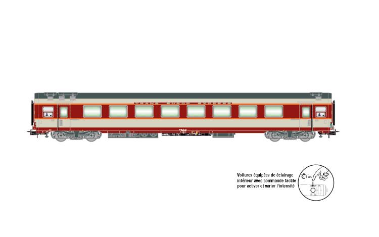 VOITURE VOYAGEURS COMPLEMENTAIRE GRAND CONFORT TEE LE KLEBER SNCF