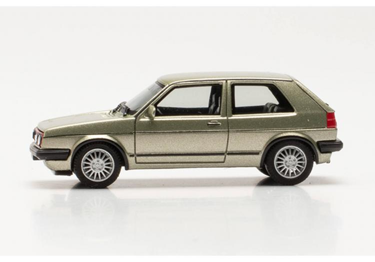 BERLINE VW GOLF II GTI 3 PORTES VERT METALLISE