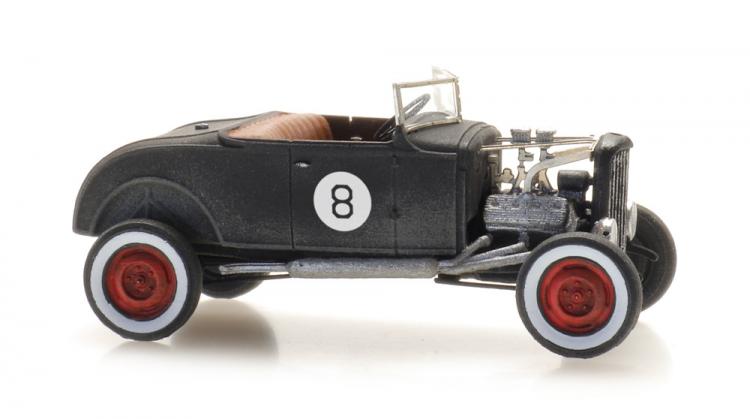 FORD MODEL A DE COMPETITION HOT ROD NOIR N°8
