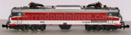 LOCOMOTIVE ELECTRIQUE CC 6536 SNCF