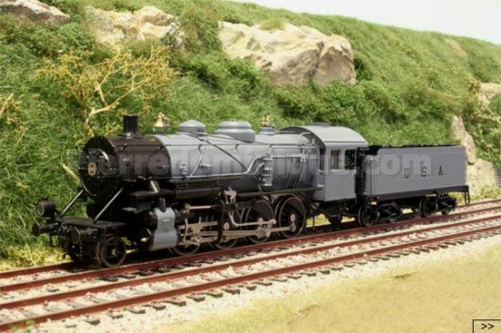 LOCOMOTIVE VAPEUR BALDWIN PERSHING USA (NAVY) N°989