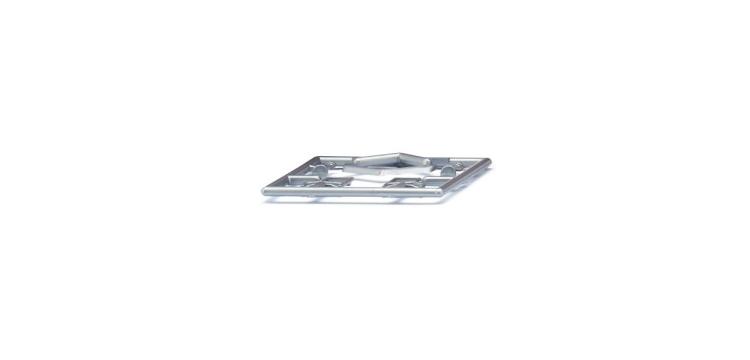 SEMI-REMORQUE PETERBILT GRIS A 3 ESSIEUX PORTE CONTAINEUR SEALAND 40 PIEDS 1977-86 US