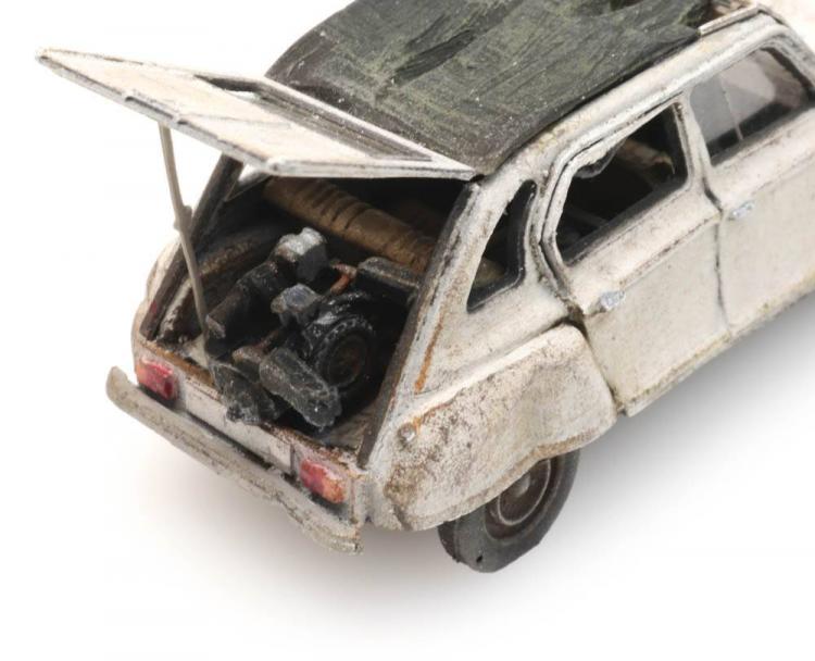 CITROEN DYANE BLANC PATINE CLAIR