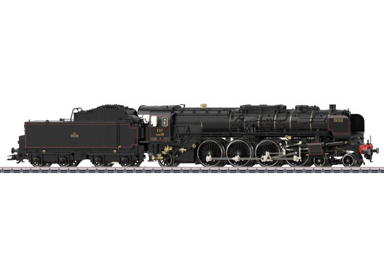 LOCOMOTIVE A VAPEUR SERIE 13 EST 241-004 - AC 3 RAILS DIGITAL SOUND