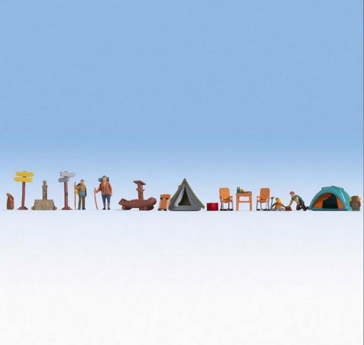 FIGURINES THEMATIQUES LE CAMPING