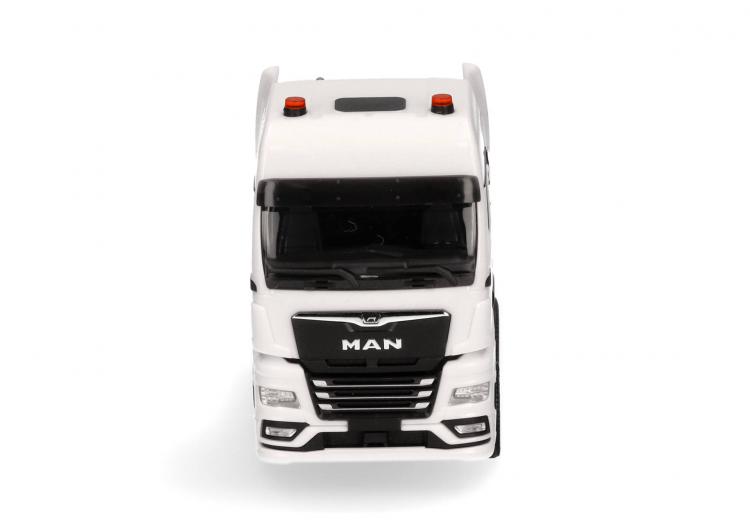 MAN TGX 8C4 TRACTEUR SOLO BLANC