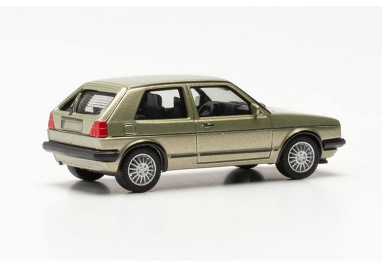 BERLINE VW GOLF II GTI 3 PORTES VERT METALLISE