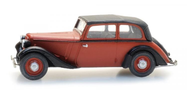 LIMOUSINE CABRIOLET FERME ADLER TRUMPF JUNIOR ROUGE BACHE NOIRE