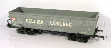WAGON TRANSPORT HOUILLES ''SELLIER'' GRIS