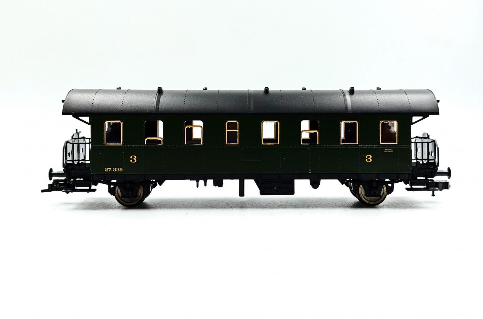 RAILROAD LNER, VOITURE à Compartiments Brake - époque 3 EUR 33,57
