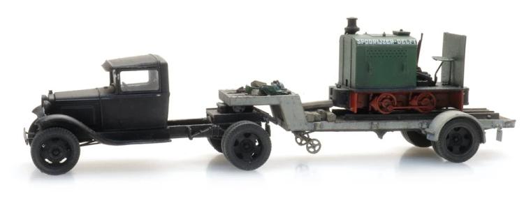FORD AA SEMI REMORQUE LOCOMOTIVE DEUTZ