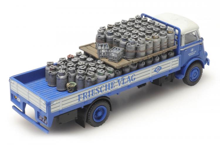 CHARGEMENT DE BIDONS DE LAIT (52MM X 22MM) POUR PORTEUR A PLATEAU ET RIDELLE
