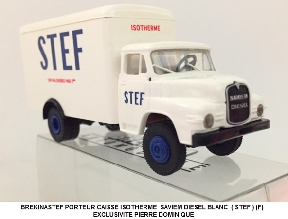 CAMION SAVIEM CAISSE ISOTHERME STEF 938D MALESHERBES PARIS 8EME (EXCLUSIVITE PIERRE DOMINIQUE)