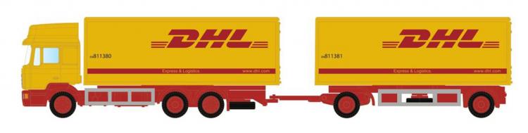 CAMION MAN F90 DHL + REMORQUE