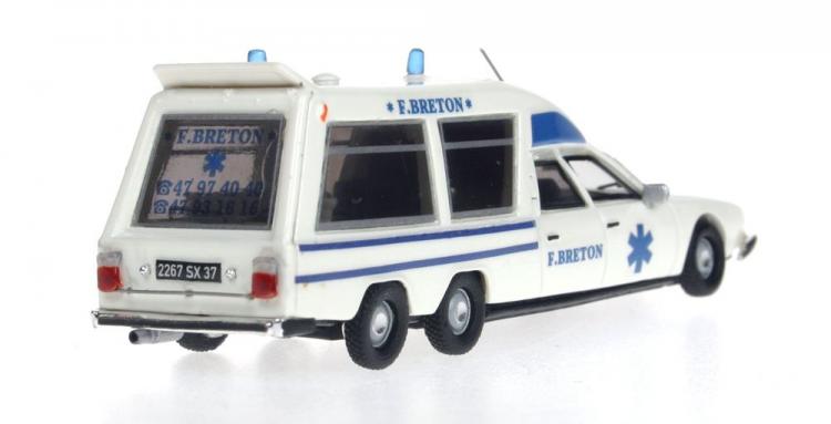 *PROMOS* - CITROEN CX AMBULANCE TISSIER F BRETON