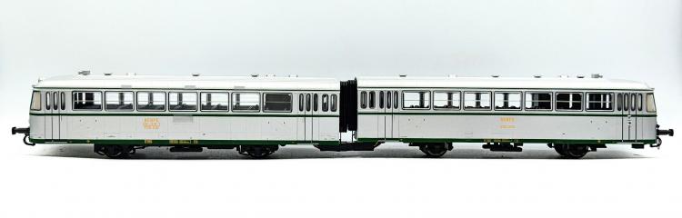 ENSEMBLE 2 ELEMENTS LOCOMOTIVE DIESEL 591 400 FERROBUS RENFE - DIGITAL SOUND (A RESERVER)