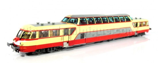 AUTORAIL DIESEL PANORAMIQUE X-4204 VERSION MODERNISÉE SNCF - (A RESERVER)