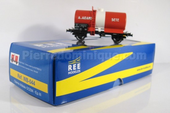 WAGON CITERNE A.ADAMS / SETE SNCF