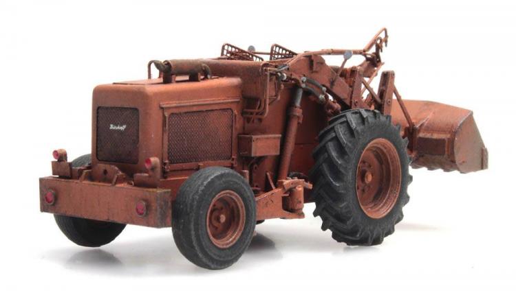 ENGIN DE CHANTIER BISCHOFF POLYTRAC AVEC PELLE