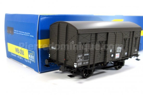 WAGON COUVERT PLM, époque IIIb