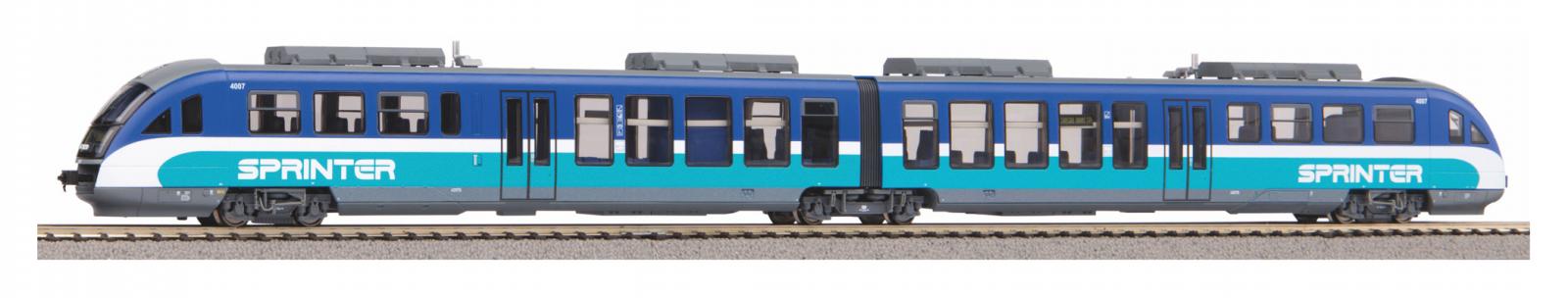 Locomotive Diesel PIKO Desiro NCTD (USA) Ep.VI - H0, Numérique Avec Son, Limitée