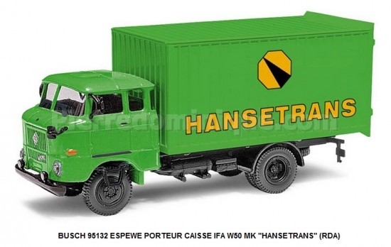 ESPEWE PORTEUR CAISSE IFA W50 MK ''HANSETRANS'' (RDA)