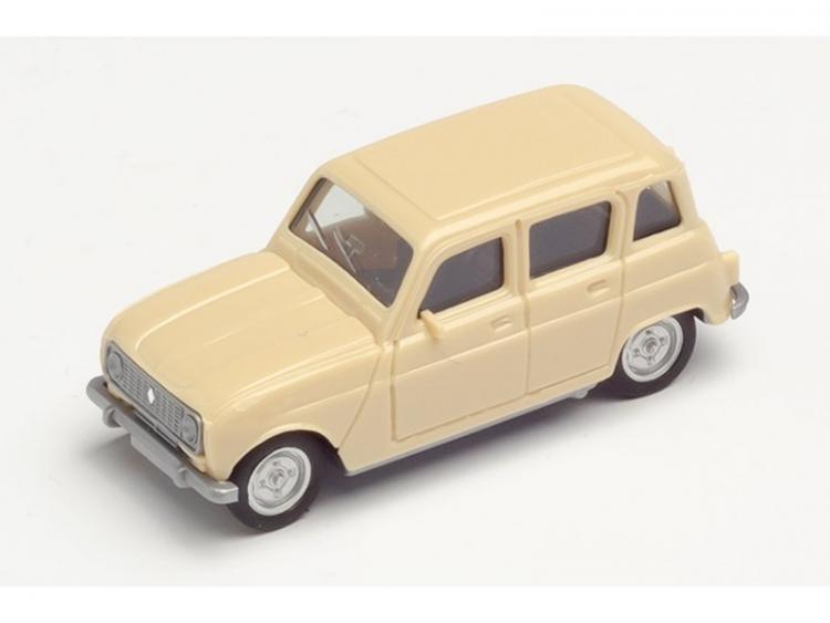 RENAULT R4 5 PORTES BEIGE INTERIEUR NOIR