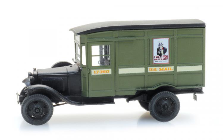 FORD AA FOURGON POSTE US