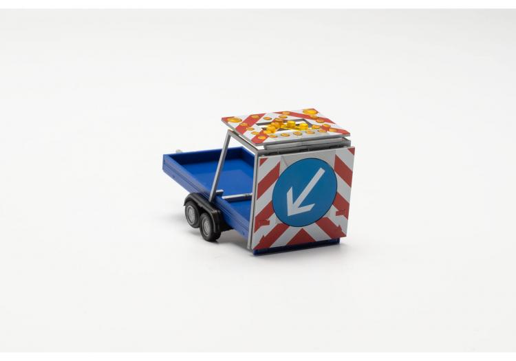 REMORQUE DE SÉCURITÉ ROUTIÈRE, BLEU ULTRAMARIN