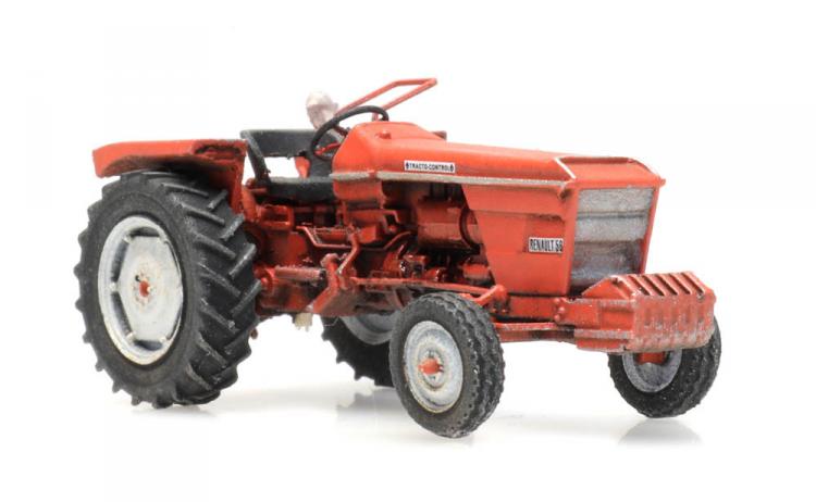 TRACTEUR RENAULT 56 ORANGE ECHELLE N