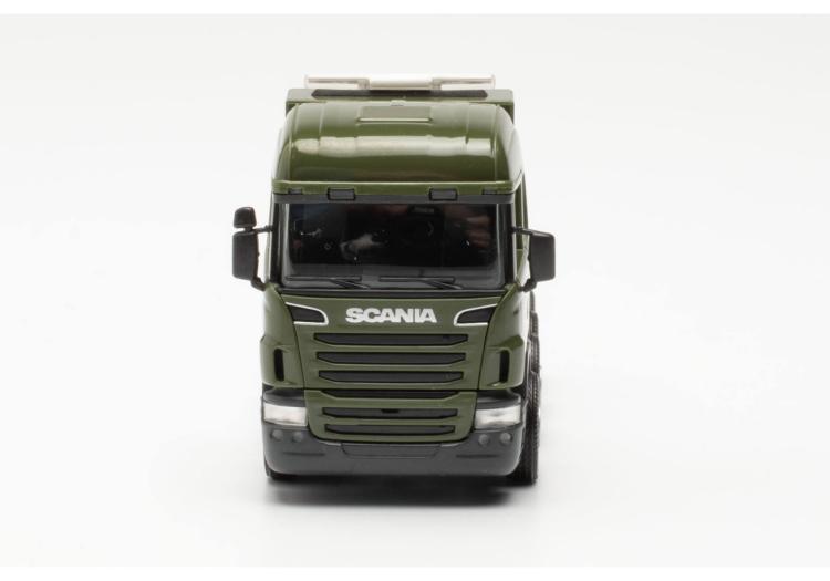 TRACTEUR SCANIA R09 4 ESSIEUX KAKI CHARGE LOURD