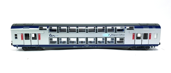 VOITURE ECLAIREE VB2N 1°CL TER CENTRE SNCF