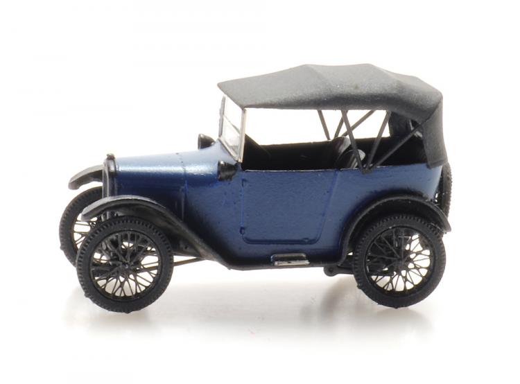 AUSTIN 7 BLEU FONCE BACHE NOIRE