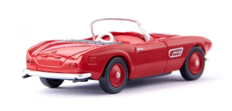 CABRIOLET OUVERT BMW 507 ROUGE INTÉRIEUR ROUGE DE 1956-59