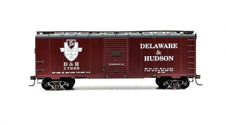 WAGON COUVERT DELAWARE AND HUDSON 17926