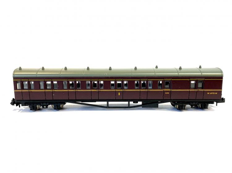 VOITURE VOYAGEURS W6907W 1°CL + W6970W 1°CL BR