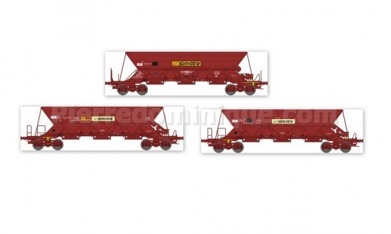 COFFRET 3 WAGONS TREMIES ''SIMOTRA'' Type 2 et type 3  Ep IV-V