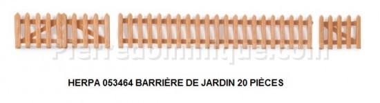 KIT BARRIÈRE DE JARDIN 20 PIÈCES