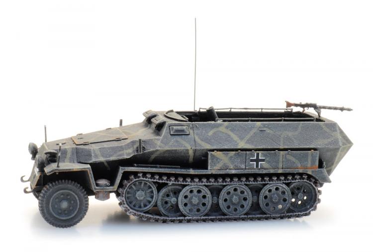 HALFTRACK VEHICULE DE TRANSPORT DE TROUPE Sd.Kfz 251/2 AVEC LANCEUR DE GRENADES GRIS WEHRMACHT