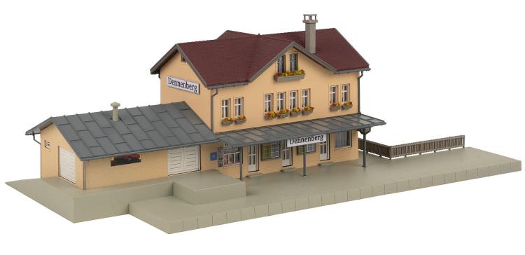 COFFRET PROMOTIONNEL MAQUETTE GARE DE DENNENBERG - N