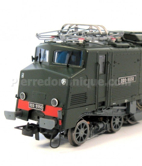 LOCOMOTIVE ELECTRIQUE 2D2 5550 WATERMAN SNCF EP IV