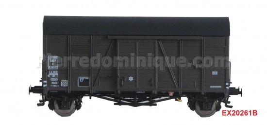 COFFRET 2 WAGONS COUVERTS Oppeln  EUROP SNCF