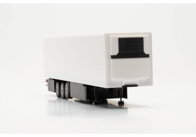 REMORQUE FRIGO 15M 3 ESSIEUX BLANC CHASSI NOIR