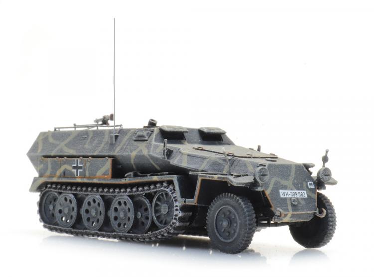 HALFTRACK VEHICULE DE TRANSPORT DE TROUPE Sd.Kfz 251/2 AVEC LANCEUR DE GRENADES GRIS WEHRMACHT
