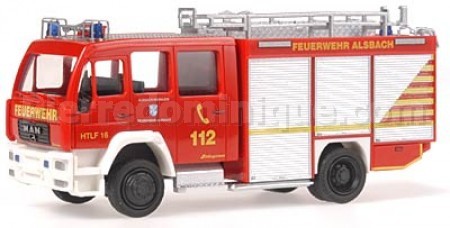 CAMION POMPIERS SCHLINGMANN TLF 16/25 MAN Feuerwehr Alsbach