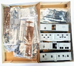 WORK TRAIN - DEUX SET - RAME COMPLETE - SANTA FE