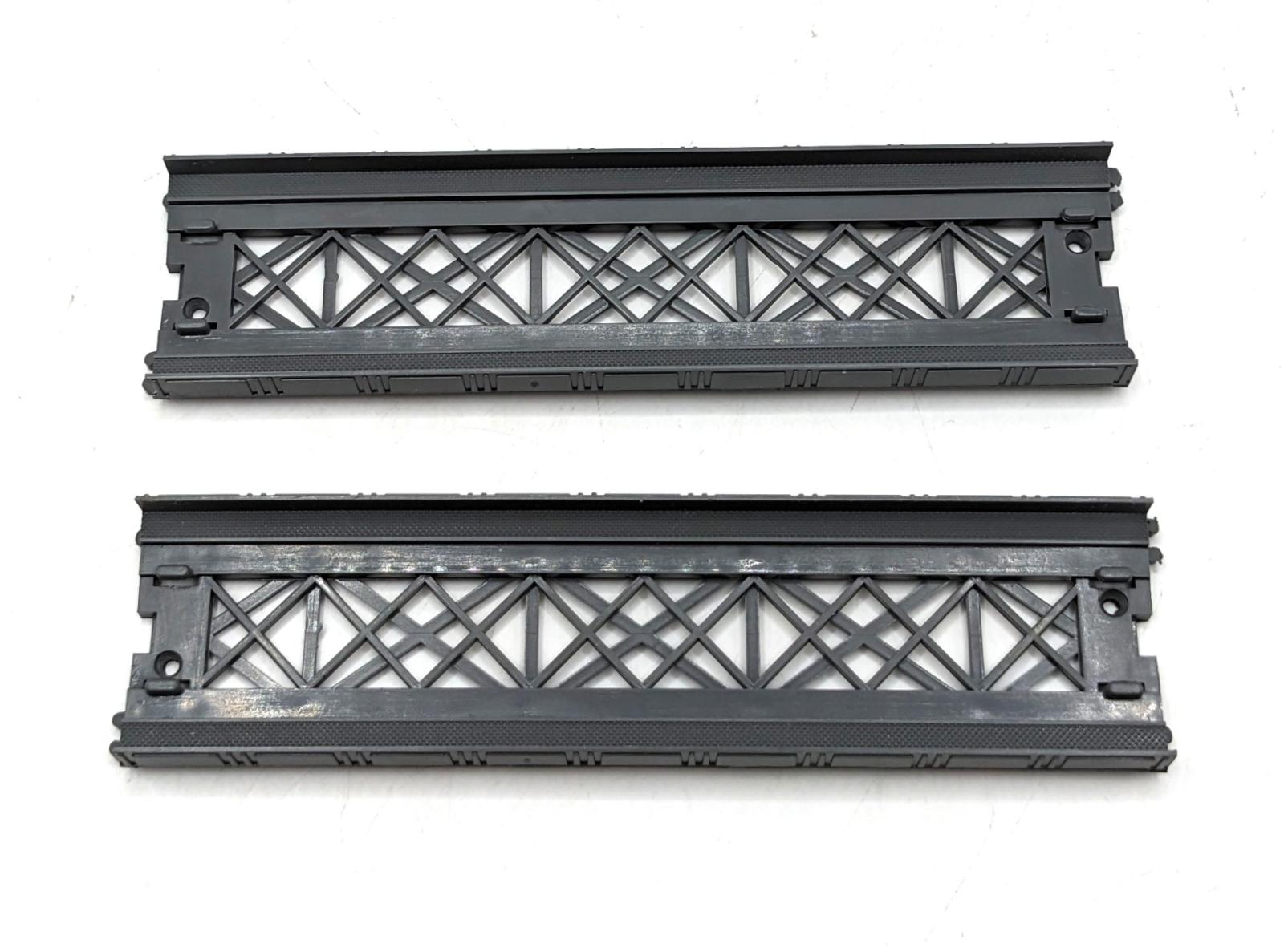 Marklin 7268 HO - Set De 2 éléments De Rampe Droite Système K, Neuf, En Plastique Gris