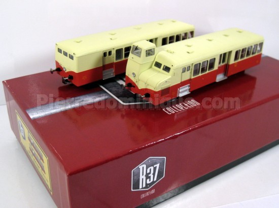 Autorail XBD 5606 + Remorque XRBD 9204 Rouge/Crème EpIIIb