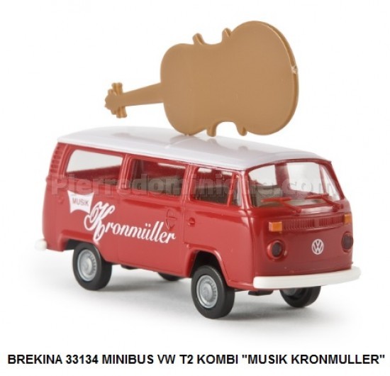 MINIBUS VW T2 KOMBI "MUSIK KRONMULLER"