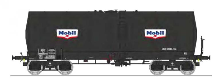 WAGON CITERNE FAUVET GIREL BOGIE Y 23 MOBIL SNCF